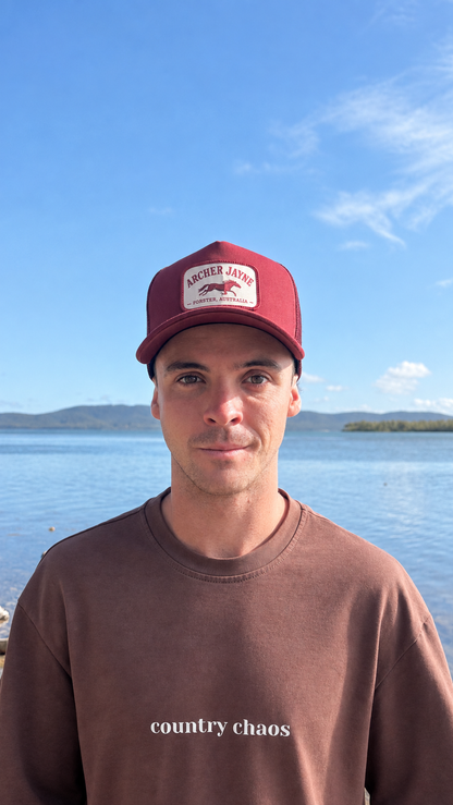 Merlot Trucker Hat