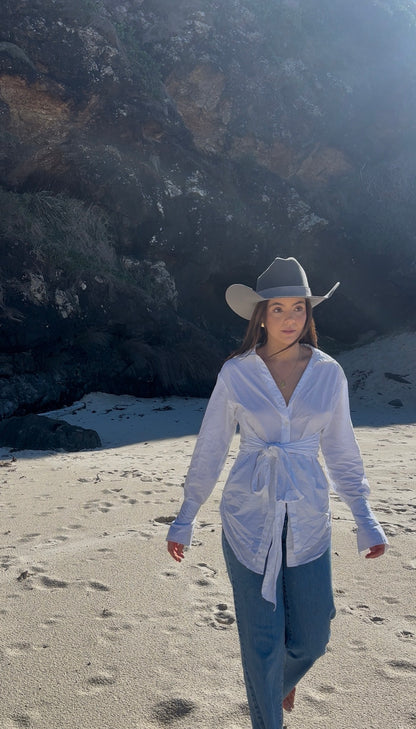 Ash Australian Wool Cowboy Hat