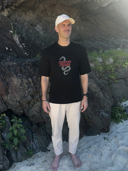 Snake Oversized Cotton T-Shirt